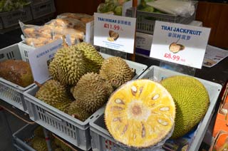 Jackfruit und Durian