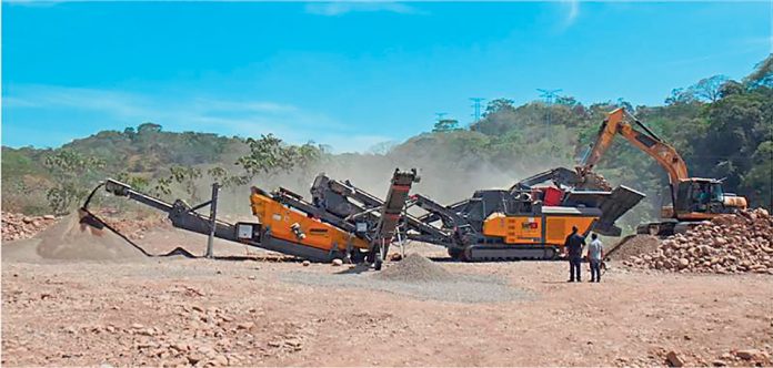 In Costa Rica sind mehrere Prallbrecher von RubbleMaster im Einsatz