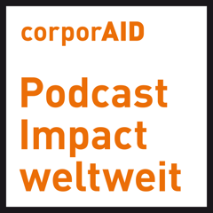 Podcast Impact weltweit Schriftzug
