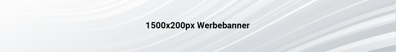 Banner für Platzhalter