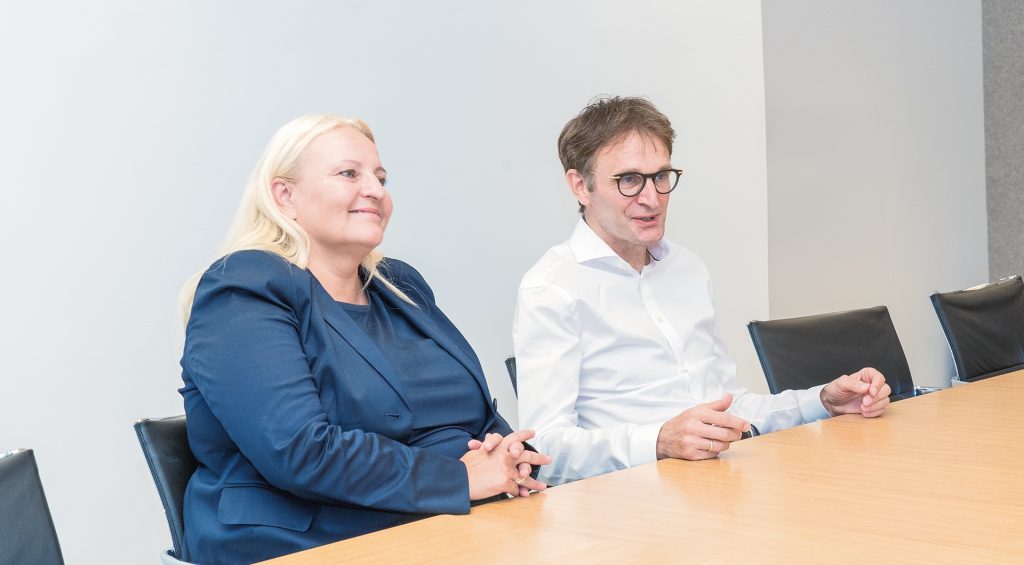 Sabine Gaber und Steffen Suhany