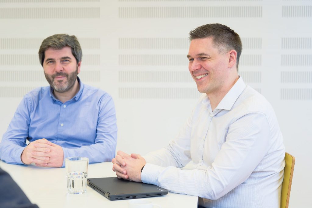 Christof Miska und Dionisi Nikolov