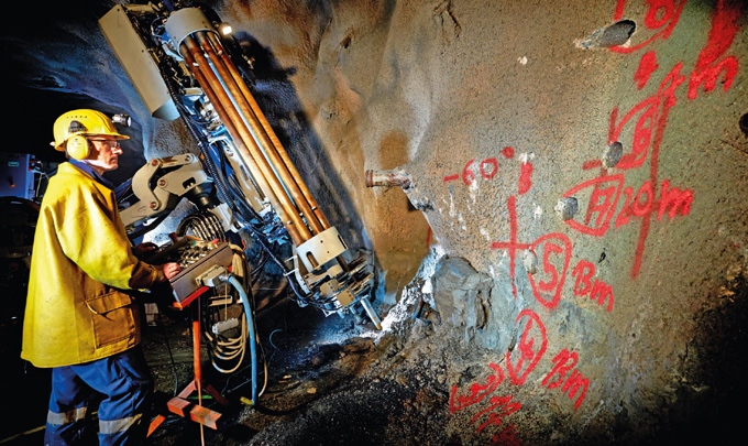 Wolfram-Bergbau in Österreich