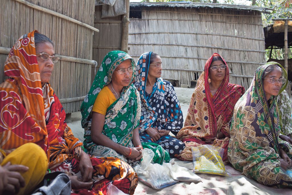 Absolventinnen eines Mikrofinanzprogramms in Bangladesch